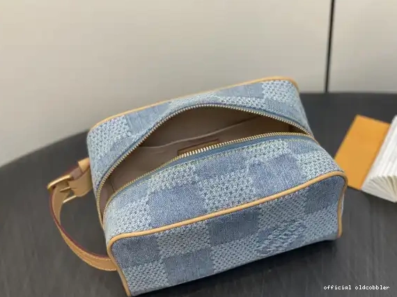 Official oldcobbler DOPP bag-23*13*12CM KIT VUITTON LOCKER LOUIS 0707